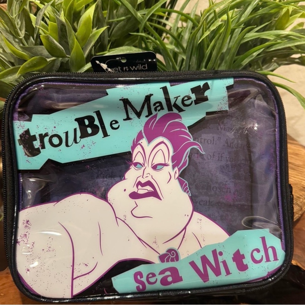 Wet n Wild x Disney villain Trouble Maker makeup bag